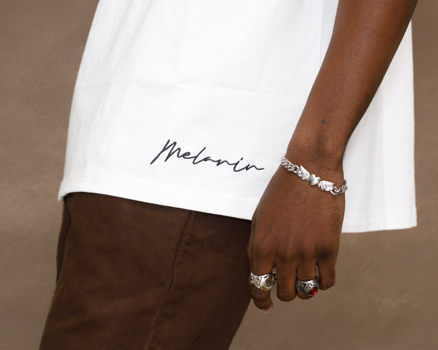 Signature White Tee