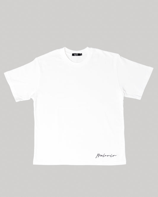 Signature White Tee